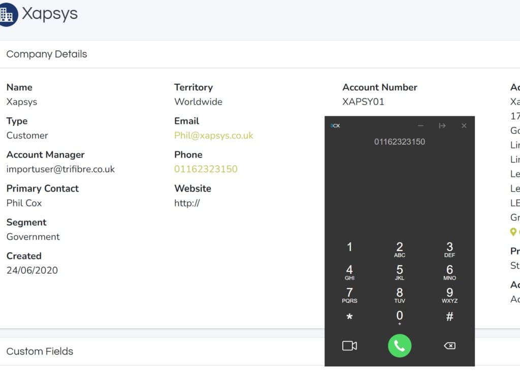 xapsys company details